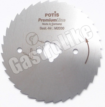Potis Kreismesser gezahnt